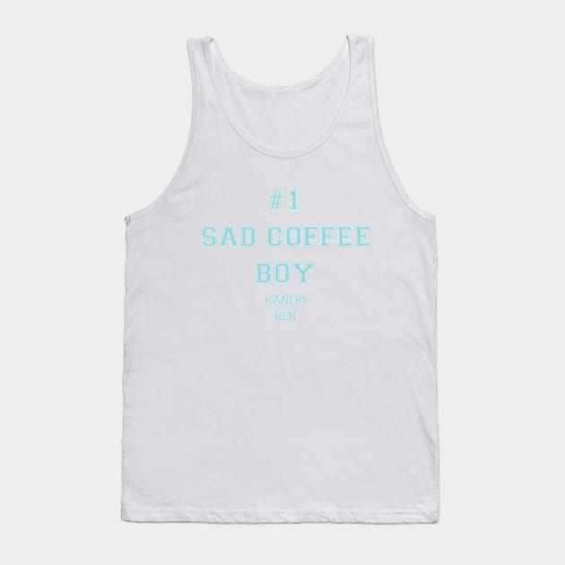 Sad Coffee Boy Tank Top by nahboi